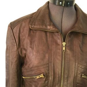 Michael Kors leather jacket